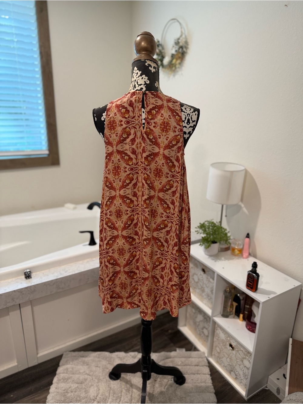 Taylor & Sage Boho Floral Swing Dress Size Small - Picture 3 of 7